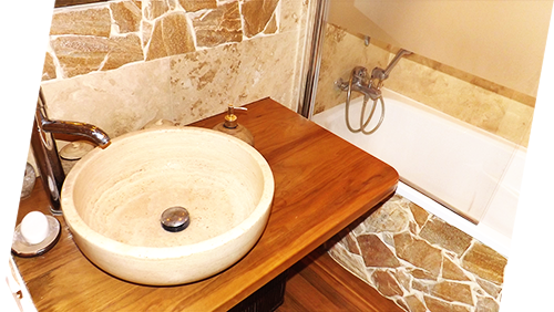 Wykończone mieszkanie - łazienka